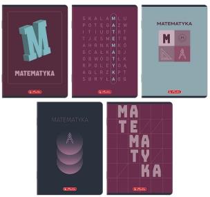 Opakowanie Zeszyt A5/60K kratka Matematyka (10szt) HERLITZ