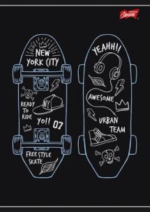 Opakowanie Zeszyt A5 60k kratka mix chłopięcy II pakiet 10 sztuk