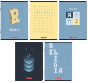 Opakowanie Zeszyt A5/60K kratka Religia (10szt) HERLITZ