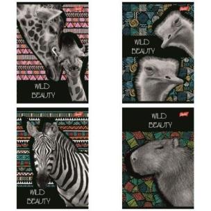 Zeszyt A5/60K kratka Wild Beauty (10szt). Wydawca: UNIPAP. Multiszop.pl Opakowanie Zeszyt A5/60K kratka Wild Beauty (10szt)