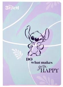 Opakowanie Zeszyt A5 60k.linia Disney Fashion Stitch pastel wzór 2