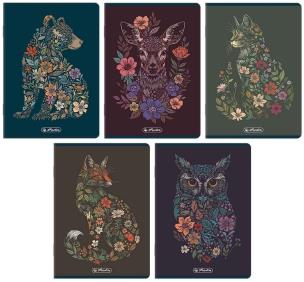 Opakowanie Zeszyt A5/60K linia Florimals (10szt) HERLITZ