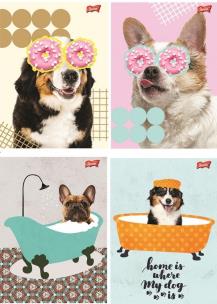 Zeszyt A5/60K linia Funny Dog (10szt). Wydawca: UNIPAP. Multiszop.pl Opakowanie Zeszyt A5/60K linia Funny Dog (10szt)