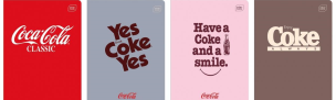 Opakowanie Zeszyt A5/60K linia M Hybrid Coca Cola (10szt)