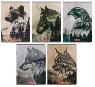 Opakowanie Zeszyt A5/60K linia Wild (10szt) HERLITZ
