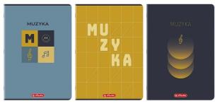 Opakowanie Zeszyt do nut A4/16K pięciolinia (10szt) HERLITZ