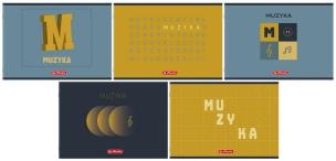 Opakowanie Zeszyt do nut A5/16K pięciolinia mix(5szt) HERLITZ