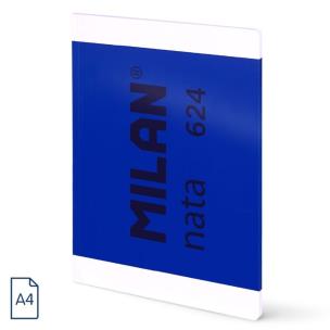 Zeszyt klejony A4/48K linia 1918 niebieski MILAN. Wydawca: MILAN. Multiszop.pl Opakowanie Zeszyt klejony A4/48K linia 1918 niebieski MILAN