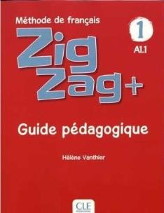 Okładka książki Zig Zag plus A1 poradnik metodyczny