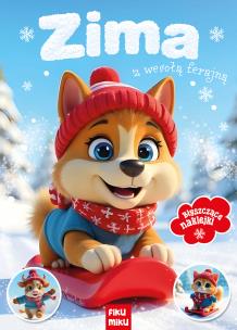 Okładka książki Zima z wesołą ferajną