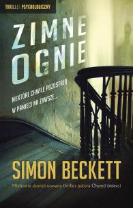 Zimne ognie. Autor: Beckett Simon. Multiszop.pl Okładka książki Zimne ognie