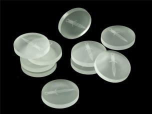 Znaczniki akrylowe satynowe - miecz. Wydawca: Crafters. Multiszop.pl Opakowanie Znaczniki akrylowe satynowe - miecz