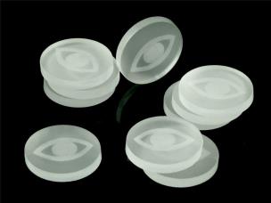 Znaczniki akrylowe satynowe - oko. Wydawca: Crafters. Multiszop.pl Opakowanie Znaczniki akrylowe satynowe - oko