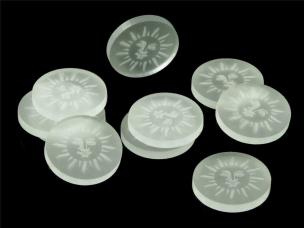 Znaczniki akrylowe satynowe - słońce. Wydawca: Crafters. Multiszop.pl Opakowanie Znaczniki akrylowe satynowe - słońce