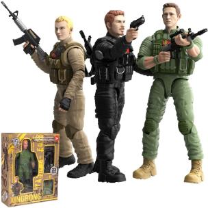 Opakowanie Żołnierz z bronią MIX