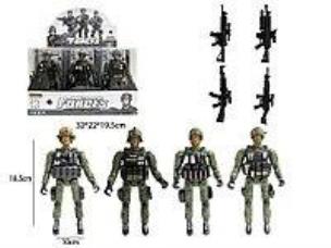 Opakowanie Żółnierz z bronią MIX