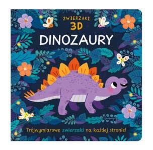 Okładka książki Zwierzaki 3D dinozaury