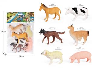 Opakowanie Zwierzątka wiejskie 12,5cm 6szt