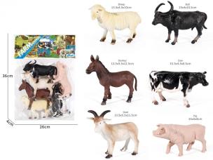 Opakowanie Zwierzątka wiejskie 20cm 6szt