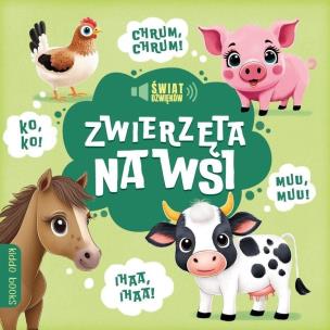 Zwięrzeta na wsi. Autor:   Praca zbiorowa. Multiszop.pl Okładka książki Zwięrzeta na wsi