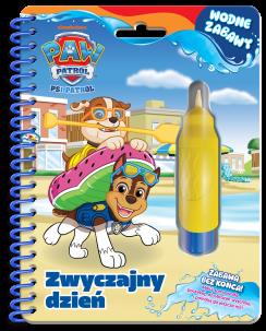 Okładka książki Zwyczajny dzień. Psi Patrol. Wodne zabawy