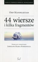 Okładka książki 44 wiersze i kilka fragmentów