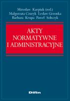 Opakowanie Akty normatywne i administracyjne
