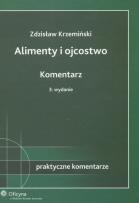 Okładka książki Alimenty i ojcostwo Komentarz