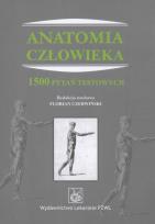 Okładka książki Anatomia człowieka 1500 pytań testowych