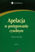 Okładka książki Apelacja w postępowaniu cywilnym