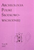 Opakowanie Archeologia Polski Środkowo-Wschodniej t.9