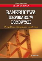 Opakowanie Bankructwa gospodarstw domowych