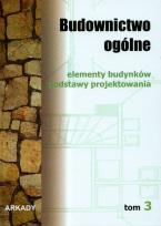 Okładka książki Budownictwo ogólne T.3