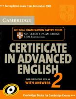 Opakowanie Cambridge certificate in advanced english 2