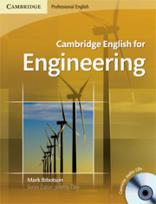 Okładka książki Cambridge English for Engineering + CD