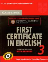 Opakowanie Cambridge First certificate in English
