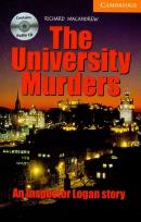 Okładka książki CER4 The university murders with CD