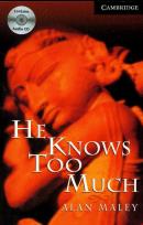 Okładka książki CER6 He knows too much with CD