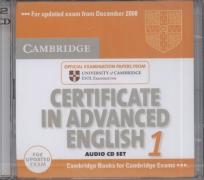 Opakowanie Certificate in advanced English 1 CD
