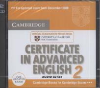 Opakowanie Certificate in advanced English 2 CD
