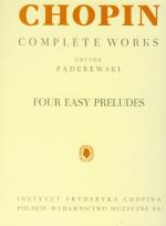 Opakowanie Chopin Complete Works Cztery łatwe preludia