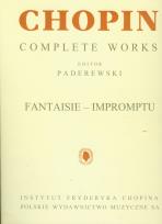 Okładka książki Chopin Complete Works Fantaisie-impromptu