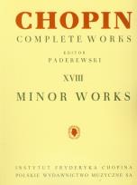 Okładka książki Chopin Complete Works XVIII Drobne utwory