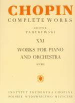 Opakowanie Chopin Complete Works XXI Utwory na fortepian i orkiestrę