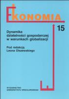 Opakowanie Dynamika działalności gospodarczej w warunkach globalizacji