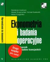 Opakowanie Ekonometria i badania operacyjne / Wprowadzenie do ekonometrii