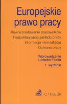 Okładka książki Europejskie prawo pracy