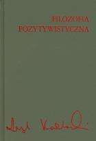 Okładka książki Filozofia pozytywistyczna