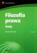 Okładka książki Filozofia prawa Testy