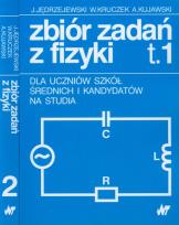 Okładka książki Fizyka zb. zadań t. I i II WNT Jędrzejewski